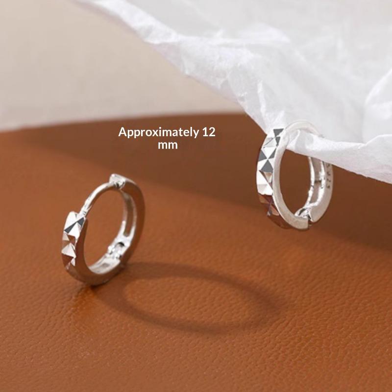 1Pair Stainless Steel Hoop Earrings For Women Glamour Gold Color Metal Cartilage Earrings Piercing Jewelry
