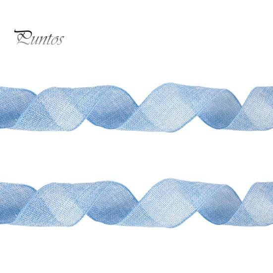 4 Rollen farbiges Band, 5 m, Jute-Bänder mit Draht, farbechtes Bastelband, Zubehör für Osterkränze, Geschenkverpackungen, Hochzeitssträuße