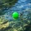 Soft Fishing Bait Balls Floating Lure Soft Worm Shrimp Scented Fishing Bait for Freshwater Saltwater Fishing Tackle Set of 9