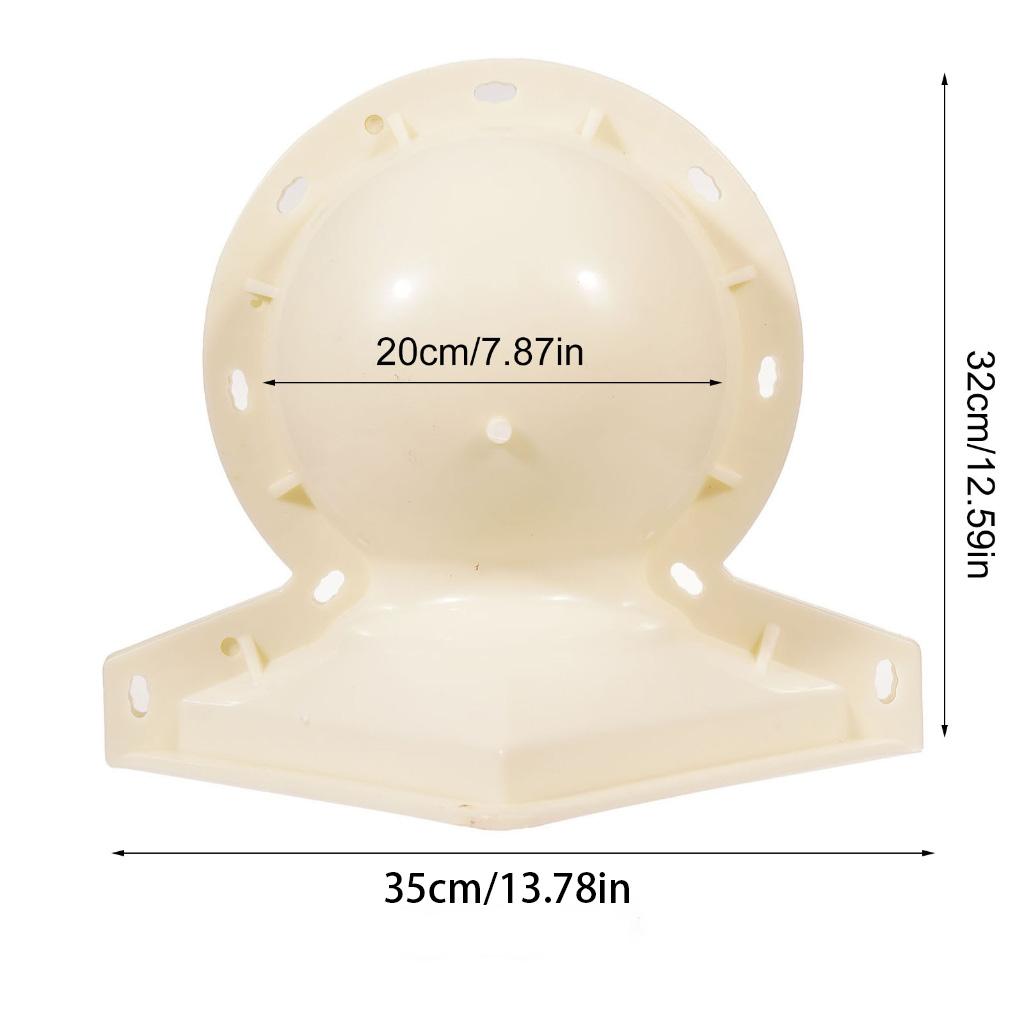 Bolvormige Gietmallen voor Epoxyhars Gieten Sfeer Harsmallen Romeinse Zuil Decoraties Marmeren Pilaar Decoraties