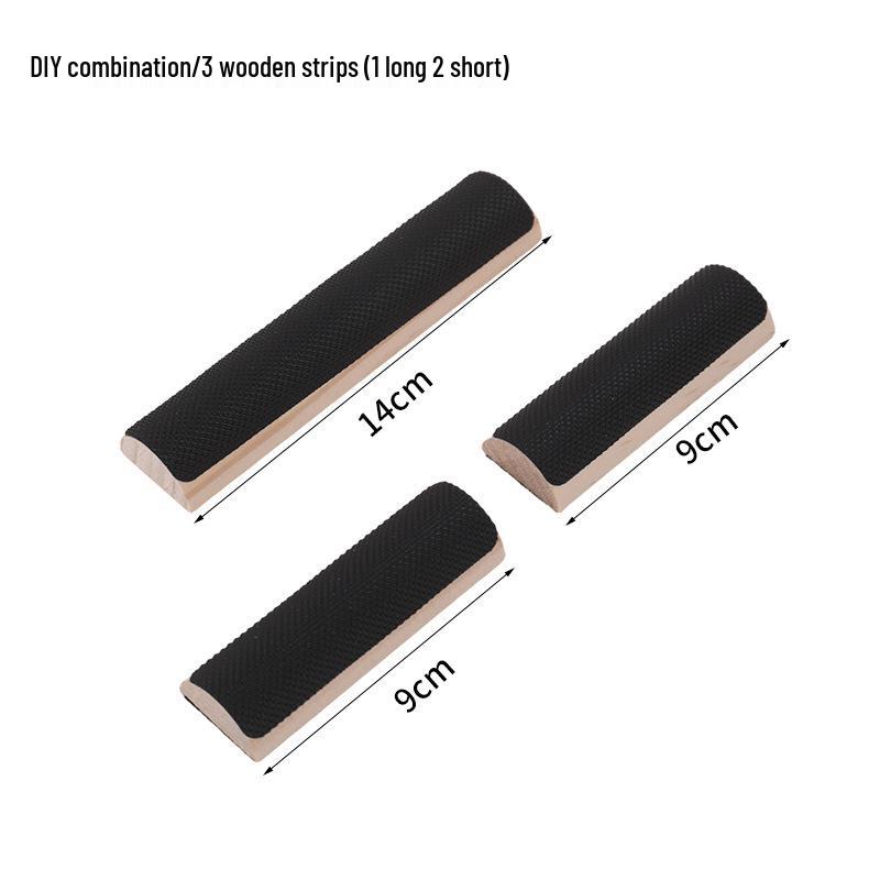 Wooden Single Leg Balance Trainer & Ankle Strengthener Board