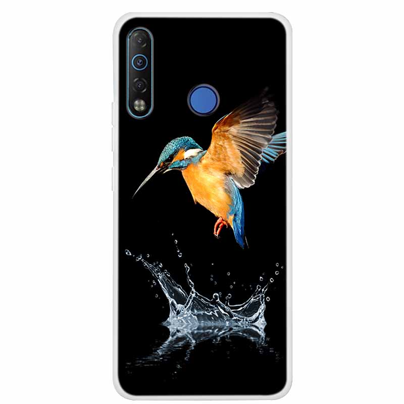 Phone Case For Tecno Camon 12 Air CC6 Case Silicone Soft TPU Back Cover For Tecno Camon 12 Case For TECNO Spark 4 Funda Cartoon