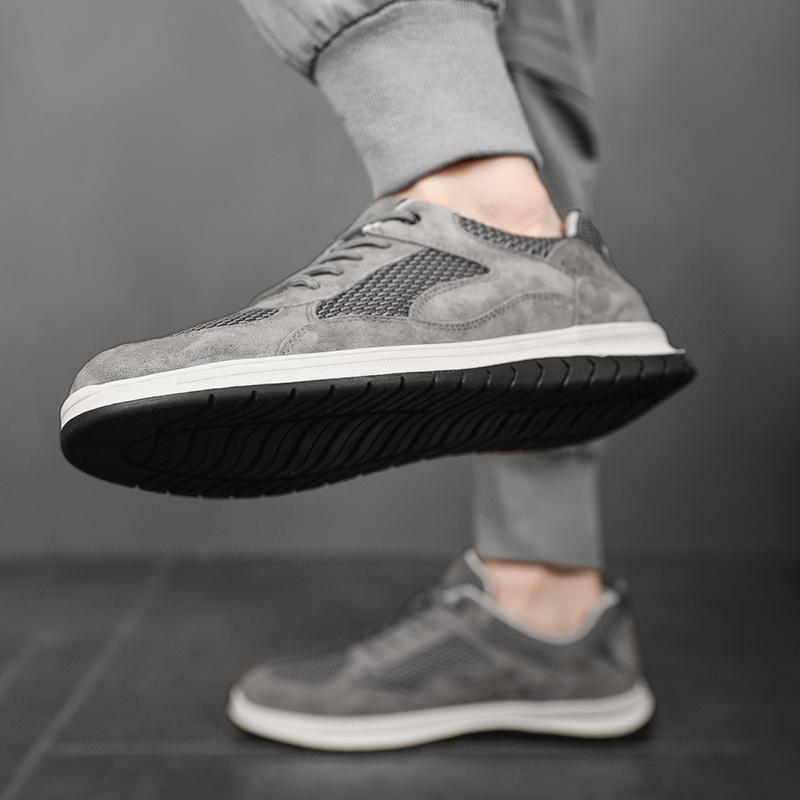 Fashion Fashionable and Comfort Men's Shoes New Style Breathable Comfortable Outdoor Grey Walking Sneakers Outdoor Casual Quality Shoes