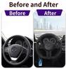 Black Chrome Sport Leather Steering Wheel For F30 F36 F20 F23 F22 M3 F80 X1 F48 F10 F07 F01 M5 E84 E87 E90 E70 Car Accessory