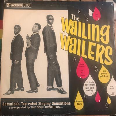 LP Record WAILING WAILERS  Wailing Wailers S1001 STUDIO ONE 1982 Jamaica Reggae Ska  Dub Used