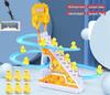 Interactive Electric Little Yellow Duck Climbing Stairs Toy with Music - Educational and Fun for Kids