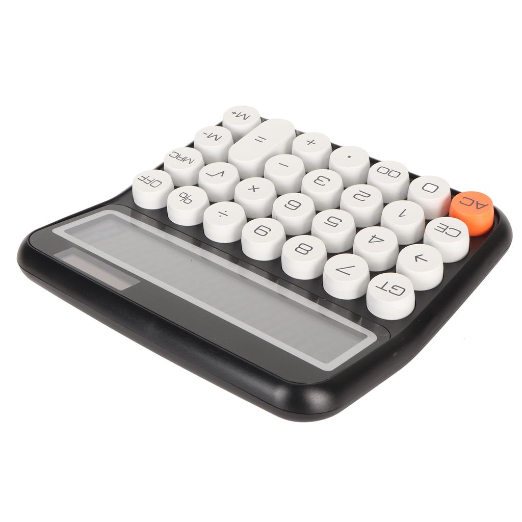 12 Digit Calculator Round Button LCD Display Calculator Detachable Auto Power Off Calculator for
