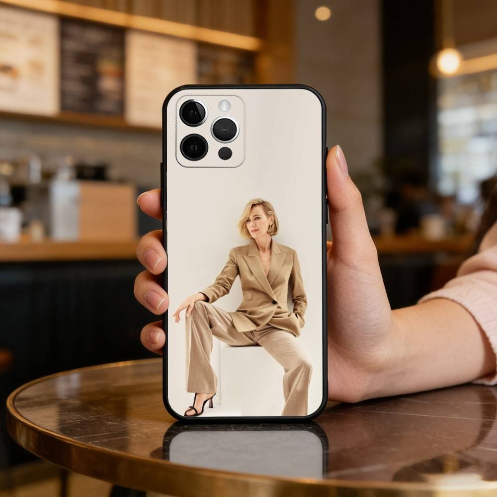 N-Naomi GOOD W-Watts Phone Case For iPhone 17,16,15,14,13,12,11 Plus,Pro Max,Soft Silicone Black Cover