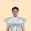 1pc DIY Hair Cutting Cloak Umbrella Design Cover, Suitable For Salon Barber Cutting Cloak Wrap, Foldable Waterproof And Portable
