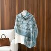 Women S Thin Summer Beach Shawl Fashion Versatile Printed Scarf
