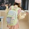 Simple Schoolbag Female Middle School Students Large Capacity Junior High School Children Backpack Backpack Fashion