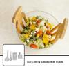 4 Pcs Kitchen Garlic Presser Stainless Steel