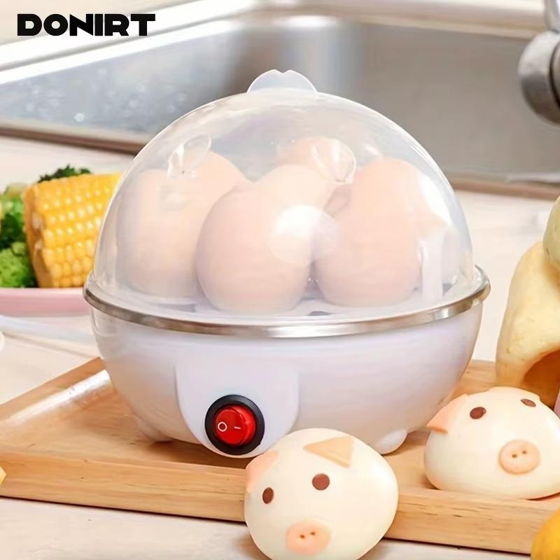 Mini Electric Egg Steamer – One-Touch Operation, Auto Power-Off, Compact for Small Kitchens & Travel