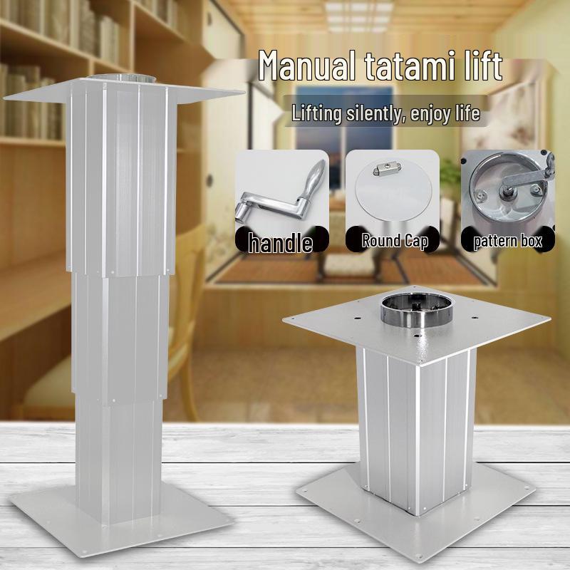Aluminum Semi-Automatic Tatami Lift Table with Adjustable Height