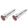 2pcs Mini Sowing Seed Dispenser Sower Small Seed Spreader Adjustable Handheld Seed Planter Sowing Seeder Gardening Tool