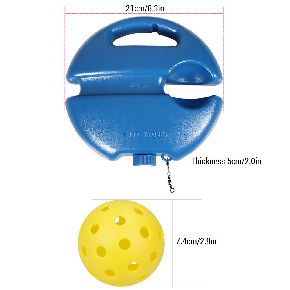 Match Buddy Pickleball Trainer Portable for All Skill Levels Single Player Pickleball Trainer