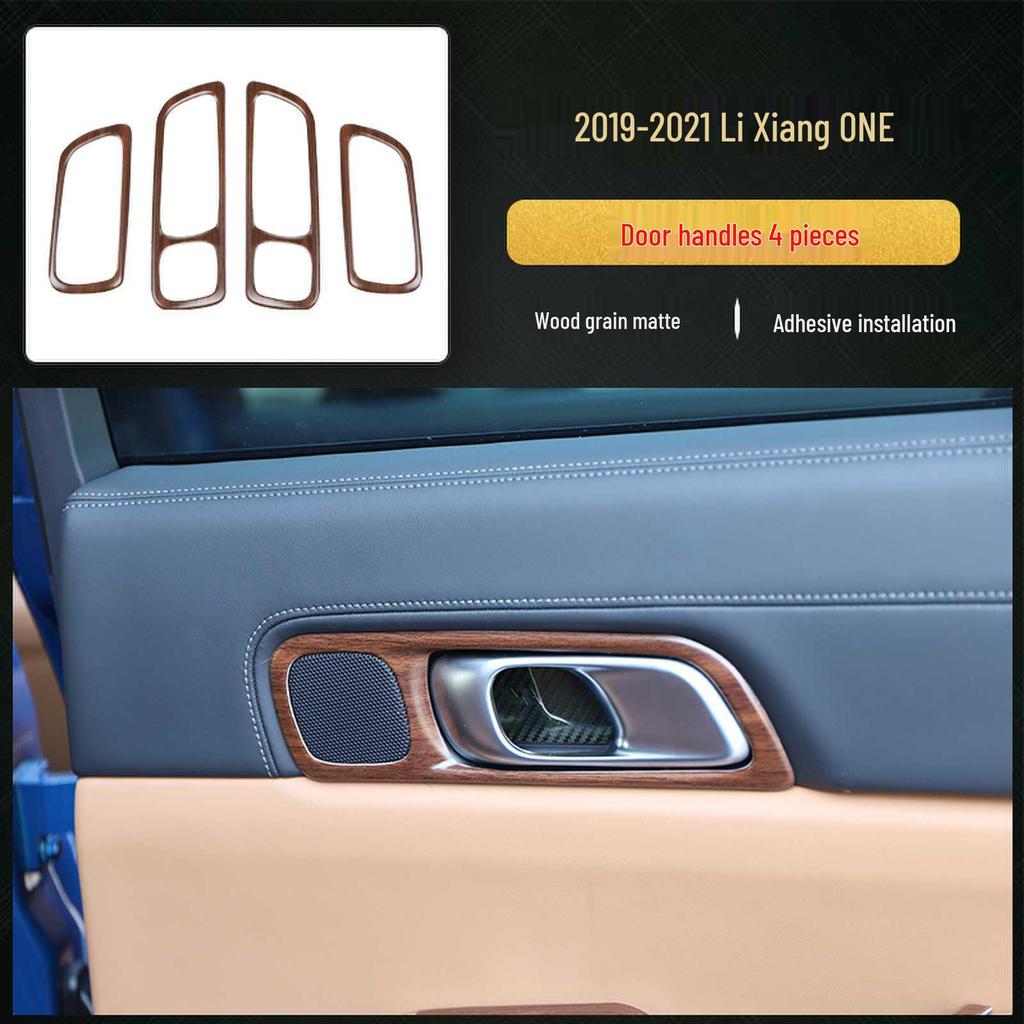 19-21 Li ONE Carbon Fiber Gear Panel Sticker for Center Console