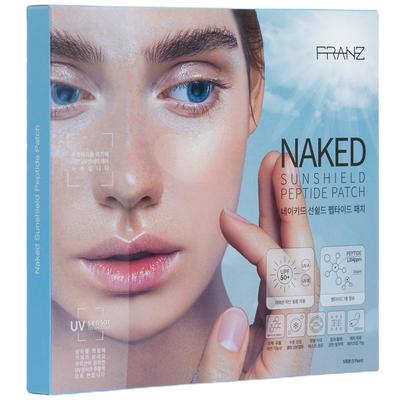 Franz Naked Transparent Sun Patch UV Protection Golf Patch Regular Size 1 Box (5 Servings), Single Item, REGULAR 1 Box (5 Servings)