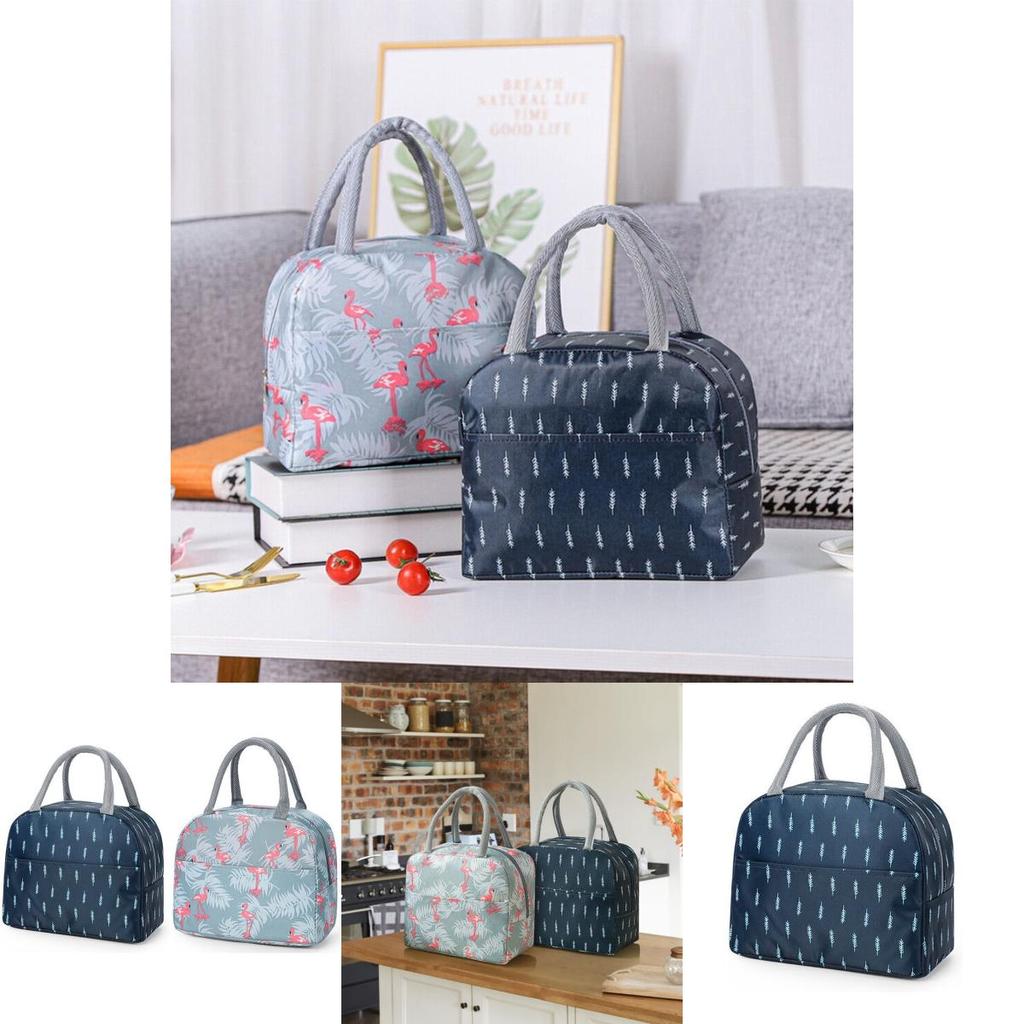 Portable Lunch Bag Insulated Cooler Thermal Food Storage Box Tote For Adults And Kids