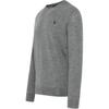 Polo Ralph Lauren FW22 Solid Logo Embroidered Crew Neck Sweater Men Sweater Gray 710876846-006