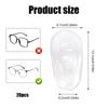 Pack Of 20 Silicone Nose Pads For Glasses Universal G14 Fit Soft AntiSlip Design Eyewear Accessories Replacement Part