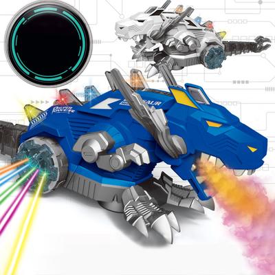Children Toy Spray Mechanical Dinosaur with Light Music Electirc Toy Model Universal Moving