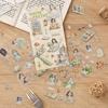 Yue Zhen Waterproof Character Stickers for Journals and Kids - PET Material