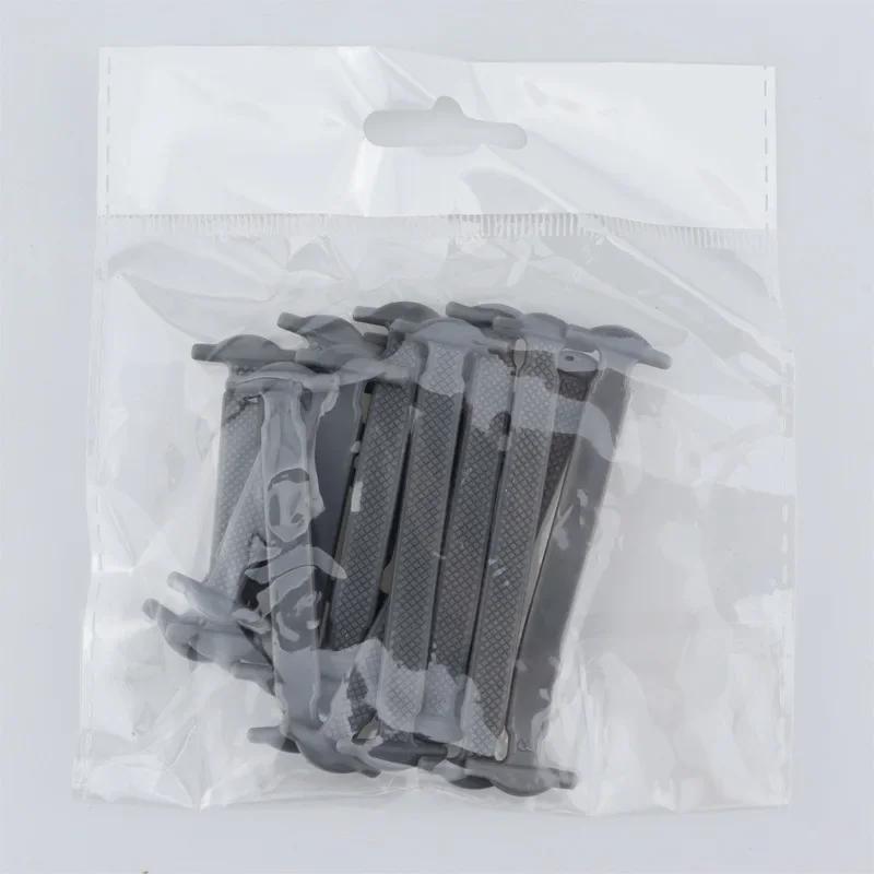16pcs/lot Silicone Shoelaces No Tie Shoelaces 12 Colors Elastic Creative Lazy Silicone Rubber Kid Adult Sneakers Quick Shoe Lace