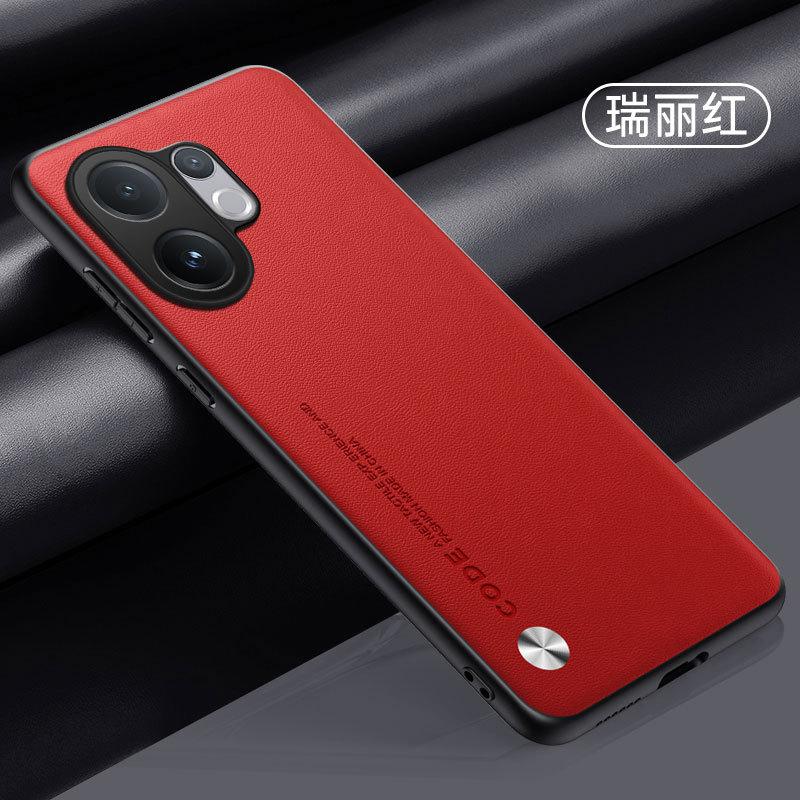 Applicable To VIVO S30Pro Mini Mobile Phone Case S20 Plain Leather V30 Matte V50 Anti-drop V40 Protective Case