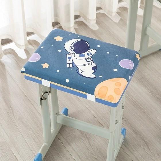 Student & Dorm Seat Cushion - Comfortable, Dual-Use Square Stool Cushion for All Seasons