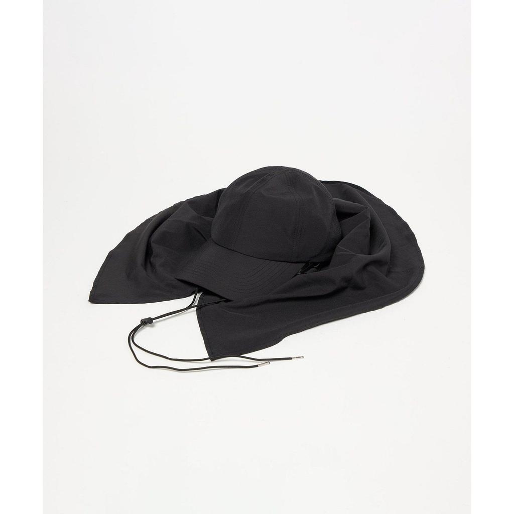 UNITED ARROWS Green Label Relaxing WEB Limited 2WAY Shade Cap / Hat UV Cut Black Beige