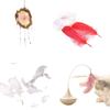 50Pcs13-20Cm Goose Feather Feather Diy Dream Catcher Wedding Jewelry Making Decorative Feather Crafts Needle And Thread