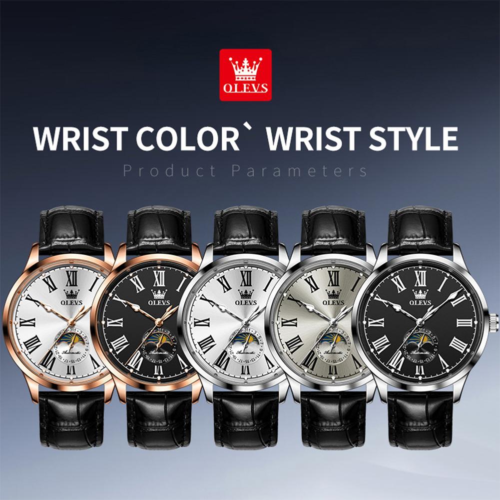 OLEVS 7118 High Quality  Men Watch Luxury Oem Custom Logo Automatic Sports Fashion Luxury Brand Mechanical Watch for Man