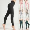 Stilvolle nahtlose Yogahose für Damen mit hohem Bund für ultimativen Komfort und Halt