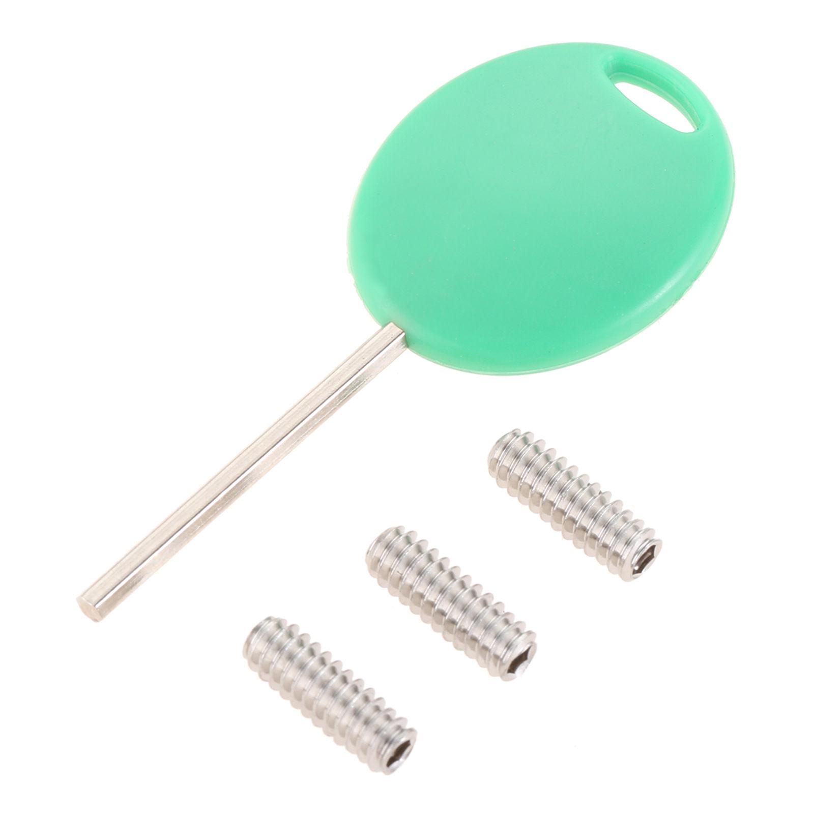 

Surfboard Fin Hexagon Key with Screws Surfing Board Fin Key Universals Surfboard Fin Key Water Sports Surfing Equipment зелёный