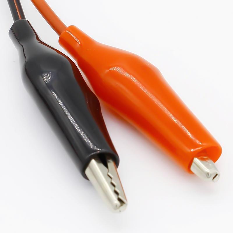 Alligator Cilp To 4mm Banana Plug Test Cable Lead Connector Dual Tester Probe Crocodile Wires Clip For Multimeter Measure Tool