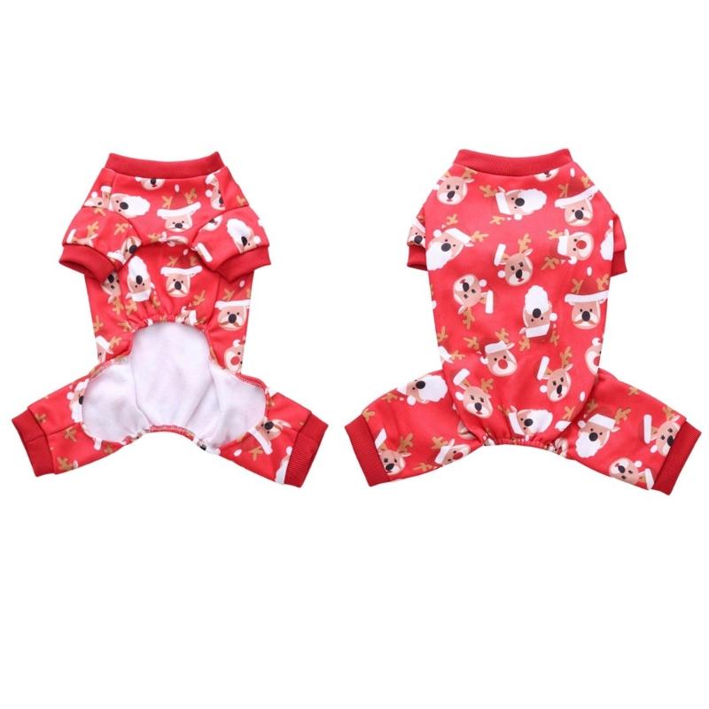 Pet Costume Christmas Santa Animal Cosplay Dress Cosplay Accessories Pet Cosplay Supplies 3D Christmas Santa