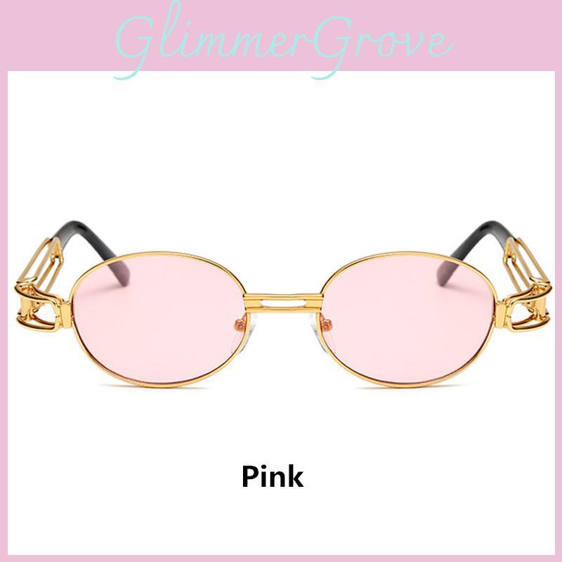 Steampunk Sunglasses Themed Retro Metal Frames Outdoor Framed Glasses Fashion