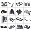 For Maserati Grecale 2025 2025 Real Carbon Fiber Inner Door Central Control Gear Panel Cover Door Sill Trim Stickers Accessories