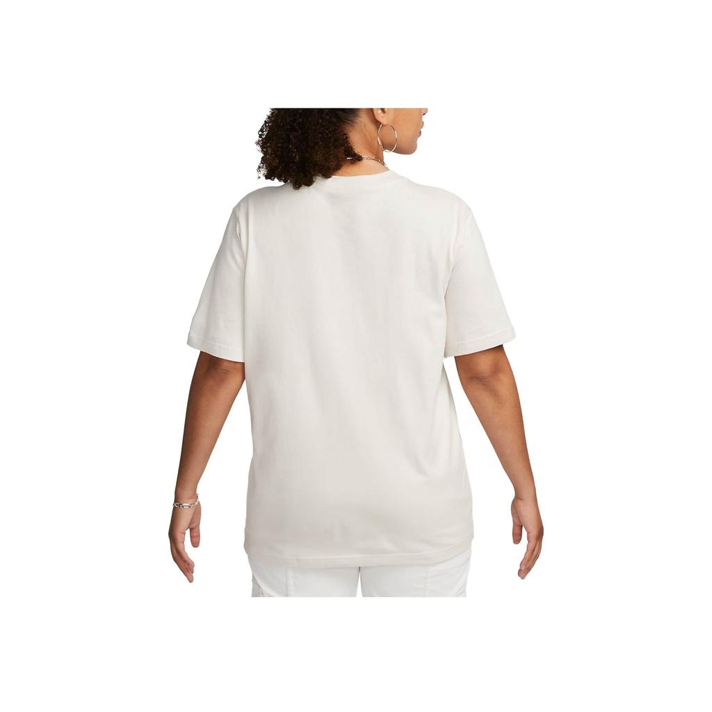 Nike Sportswear Loose Short Sleeve Drop Shoulder T-Shirt Women Tops White FD4150-104