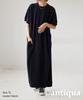 Antiqua Fleece Short Solid Free Size Black Women's Dress, Long, Sleeve, Color, PYA-00010, 05,