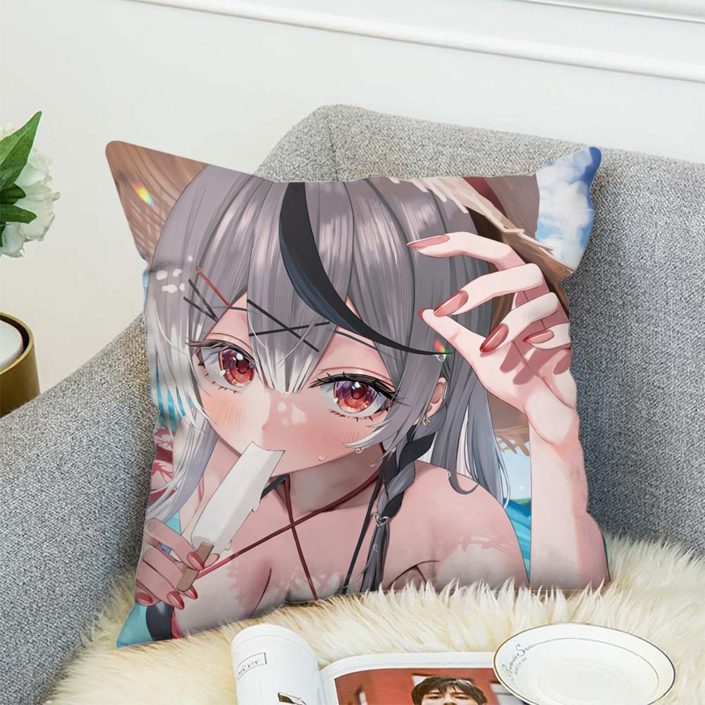 Sexy Sakamata Chloe Pillow Case For Car Sofa Decorative Home Double-sided Print Plush Square Throw Pillow Cushion Cover