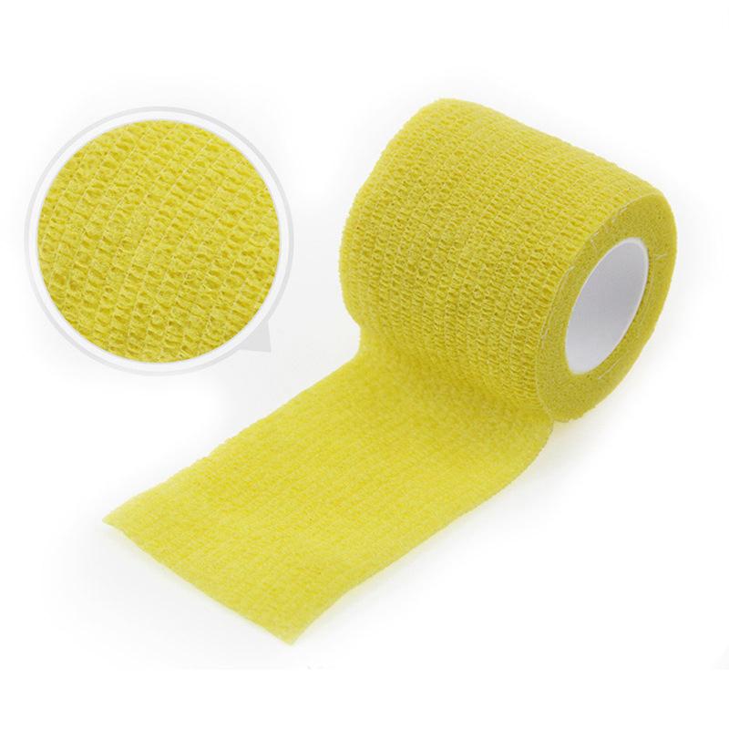 Non Woven Elastic Self Adhesive Bandage Cohesive Bandage for Sports Fixing Finger Wrist Leg 1roll 2.5/5/7.5/10cm*4.5m