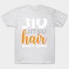 T Shirt Women Jiu Jitsu Hair Dont Care Harajuku Print Kawaii Tshirt Summer Short Sleeve Female T-Shirt Top Tee