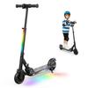 K4 Kinder Elektroroller 130W 2,6Ah 6'' Räder Bluetooth Lautsprecher Faltbar & Höhenverstellbar 3 Geschwindigkeiten 7-8KM Reichweite Elektroroller für Kinder