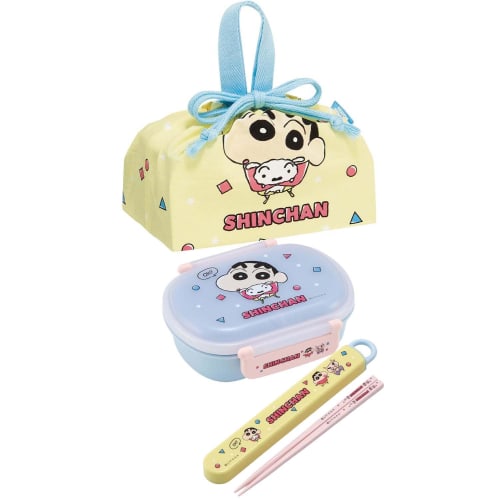 Skater Lunch Drawstring Bag Crayon Shin-chan 23 Made In Japan KB7-A