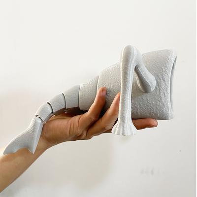 3D Εκτύπωση Τέρατα Βαθέων Θαλασσών Διακόσμηση Αρθρωτό Κινητό Μοντέλο Θαλάσσιου Ζώου Επιτραπέζια Διακοσμητικά Δώρα Συλλεκτικά για Παιδιά Ενήλικες