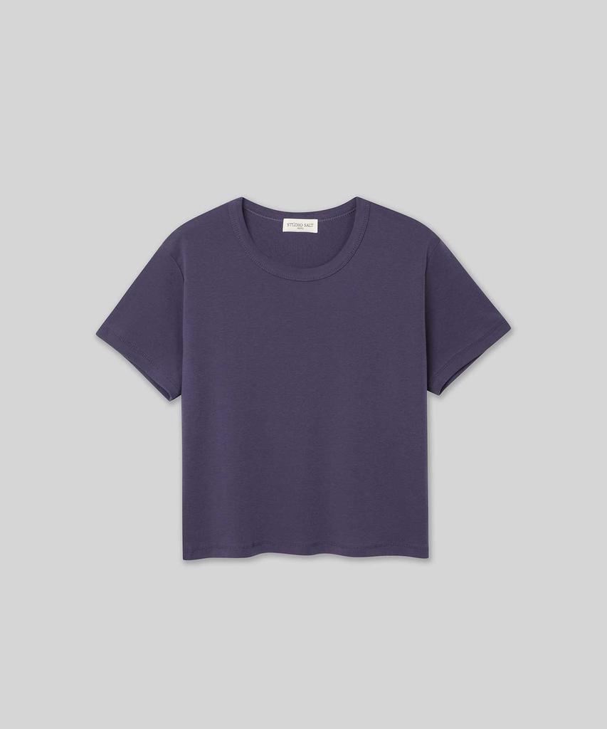 STUDIO SALT 90S Basic T-Shirt_Purple