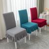 Stretchy Chair Cover with Skirt Universal Size Soft and Comfortable Ideal for Dining Room and Hotel Envios Gratis Para Hombre