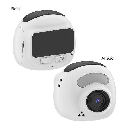 Mini Digital Camera 1080P High Definition Video Recorder Portable Tiny Camera with 256GB Card